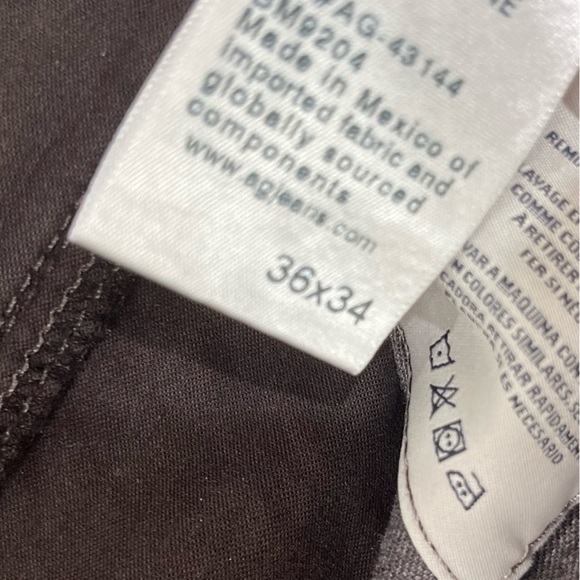 AG Adriano Goldschmied the graduate Pants Mens 36x34 brown - Picture 3 of 4